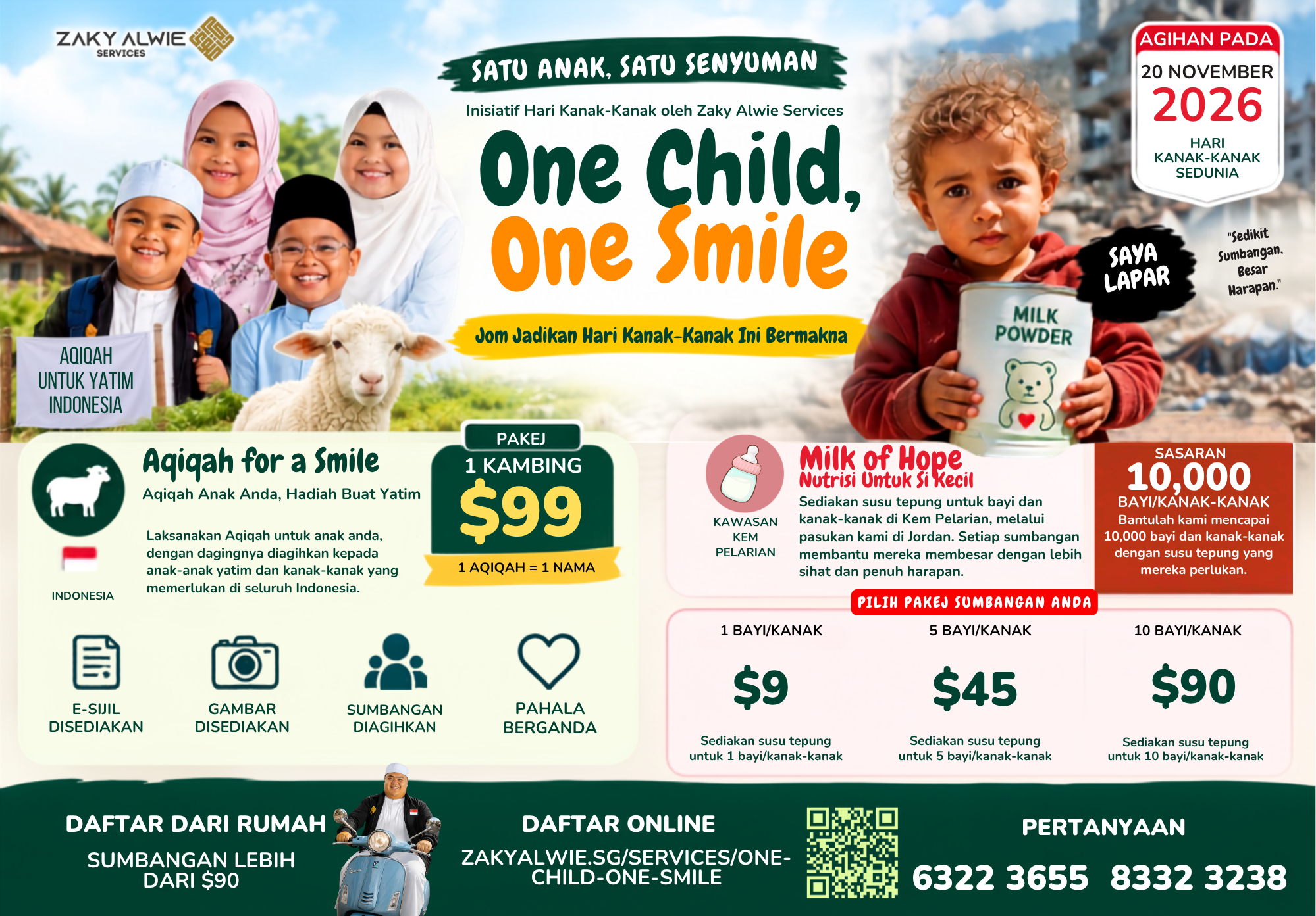 ONE CHILD, ONE SMILE